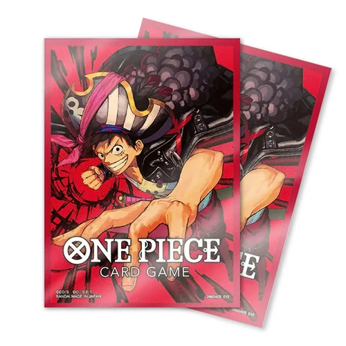 Official Card Sleeve TCG One Piece - Monkey D. Luffy - PRONTA ENTREGA