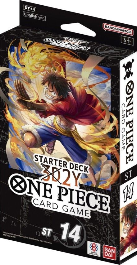 One Piece TCG - Deck Inicial - ST-14 - 3D2Y (ING) - PRONTA ENTREGA