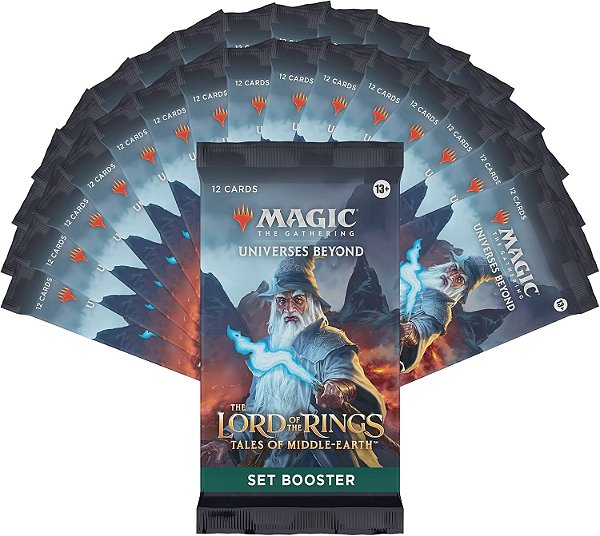 Magic: The Gathering (MTG) - Booster Avulso de Coleção - O Senhor dos Anéis: Contos da Terra Média (ING) - PRONTA ENTREGA