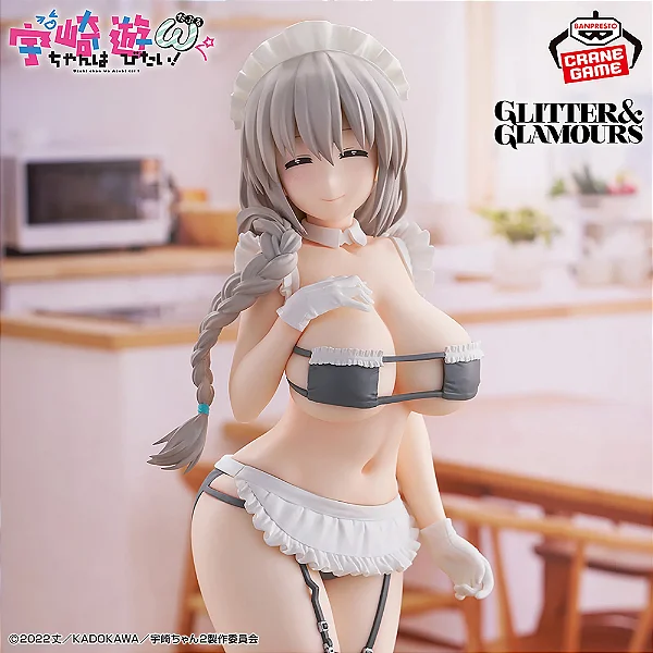 [NSFW] - Uzaki-chan wa Asobitai! ω - Uzaki Tsuki - Glitter & Glamours - Maid Ver. (Bandai Spirits) - Pronta Entrega