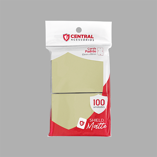 Central Shield - Matte: Marfim