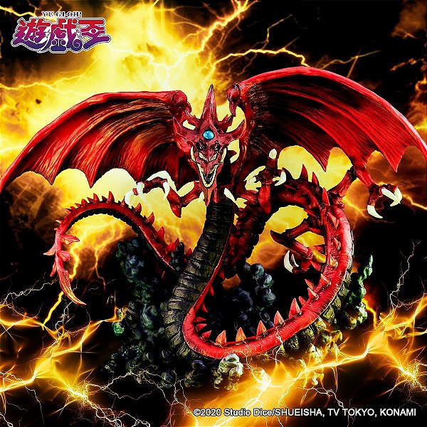 Yu Gi Oh! - Slifer, O Dragão Celeste Deus Egípcio - Ichibansho Figure (Bandai Spirits) - PRONTA ENTREGA