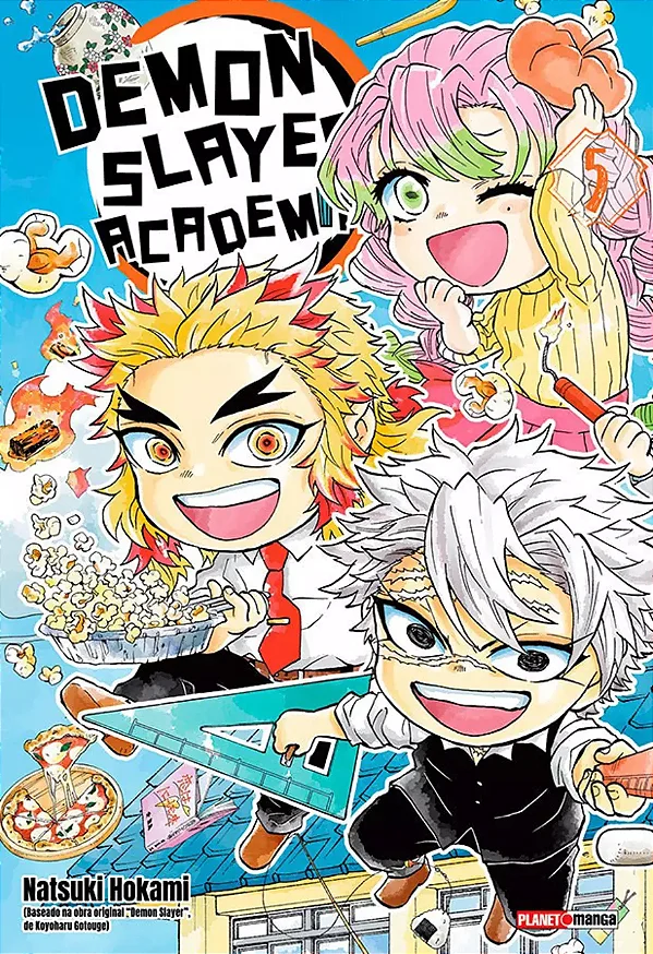 Demon Slayer: Academia - Vol. 05 - Panini - Lacrado