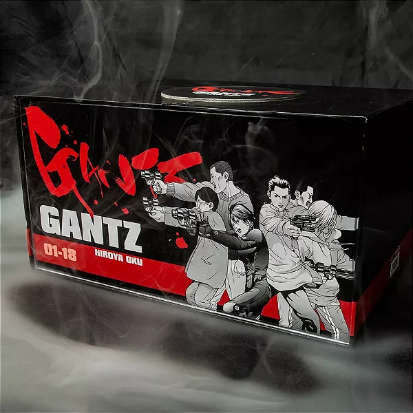 Box Gantz - Parte Um (Vol. 01 - 18) - Panini - Lacrado