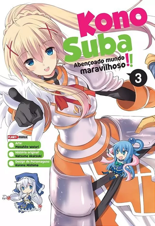 Konosuba: Abençoado Mundo Maravilhoso! - Vol. 03 - Panini - Lacrado