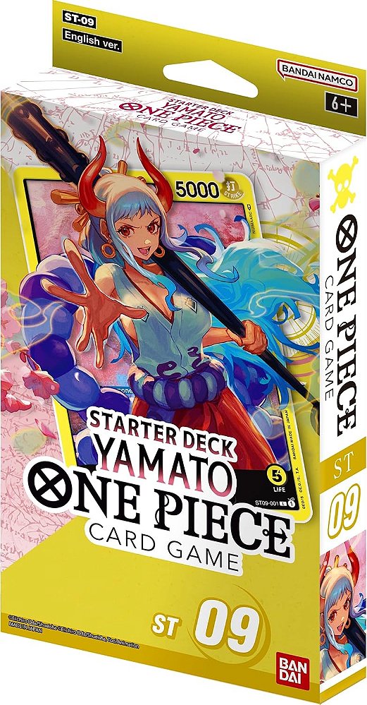 One Piece TCG - Deck Inicial - ST-09 - Yamato (ING) - PRONTA ENTREGA
