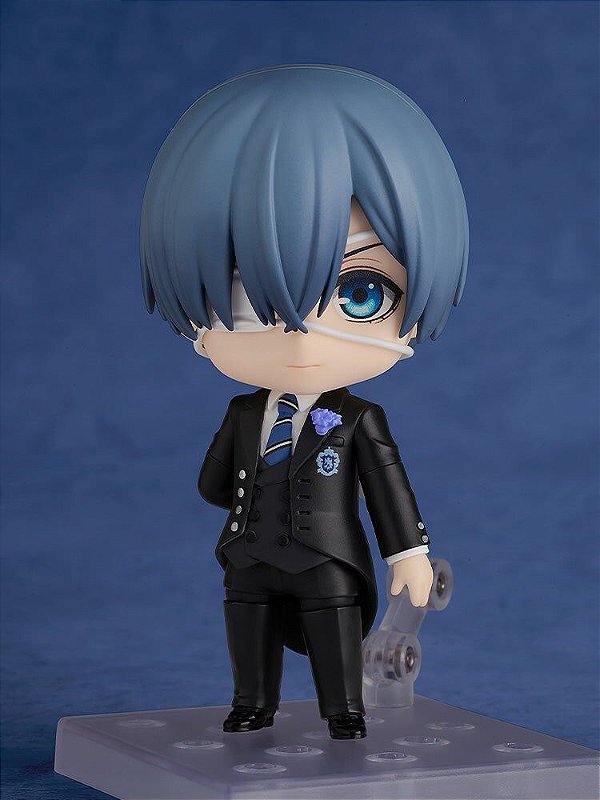 Kuroshitsuji ~Kishuku Gakkou-hen~ - Ciel Phantomhive - Nendoroid (#2710) - Sapphire Owl Ver. (Good Smile Company, Orange Rouge) - RESERVA