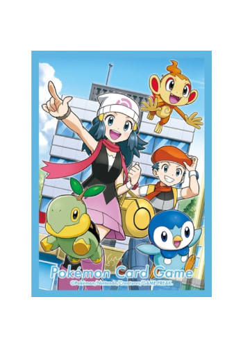 Official Card Sleeve Pokémon Center - Dawn e Lucas - PRONTA ENTREGA