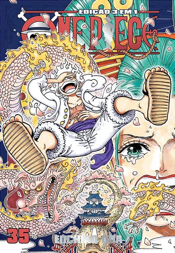 One Piece (3 Em 1) - Vol. 35 - Panini - Lacrado
