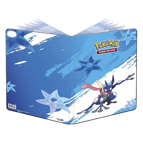 Fichário Pokémon TCG (3x3) - Greninja - PRONTA ENTREGA