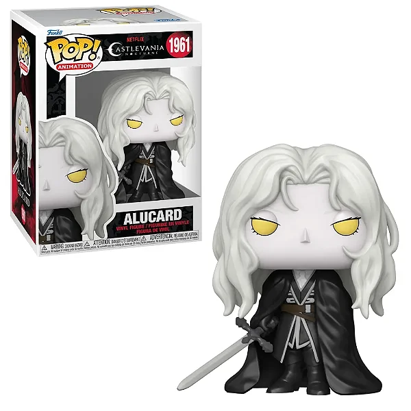 Funko Pop - Castlevania: Nocturne - Alucard #1961 - PRONTA ENTREGA