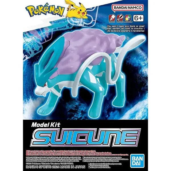 Pokémon - Suicune - Plastic Model Kit (Bandai) - PRONTA ENTREGA