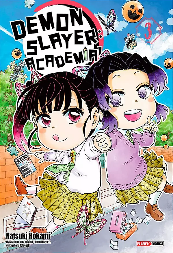 Demon Slayer: Academia - Vol. 03 - Panini - Lacrado