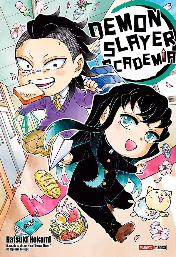 Demon Slayer: Academia - Vol. 04 - Panini - Lacrado