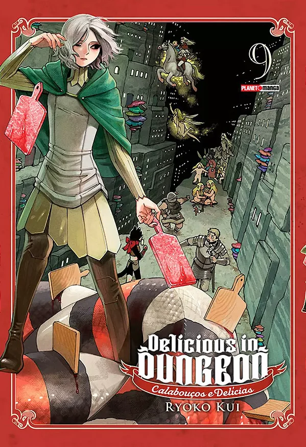 Mangá Delicious In Dungeon - Volume 09 - Panini - Lacrado - Novo