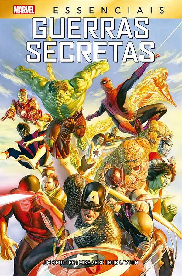 HQ Guerras Secretas (Marvel Essenciais) - Panini - Lacrado - Novo