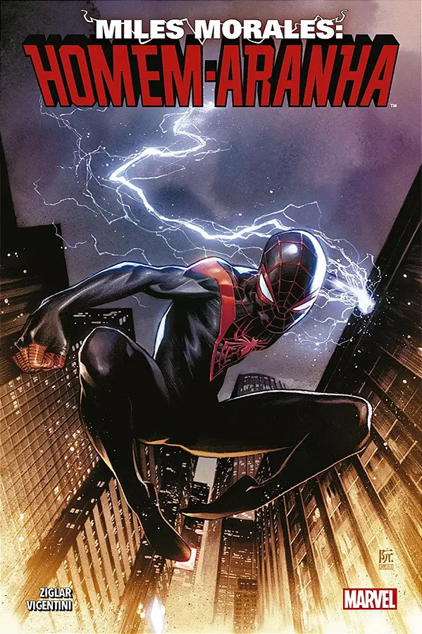 HQ Miles Morales: Homem-Aranha (2023) - Vol. 01 - Panini - Lacrado - Novo