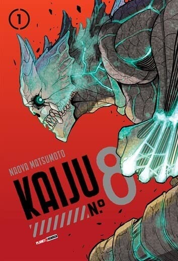 Mangá Kaiju N.° 8 - Vol. 01 - Panini - Lacrado - Novo