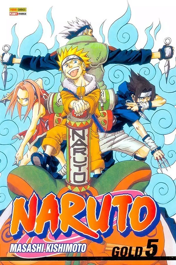 Mangá Naruto Gold  - Vol. 05 - Panini - Lacrado - Novo