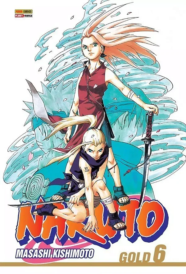 Mangá Naruto Gold  - Vol. 06 - Panini - Lacrado - Novo