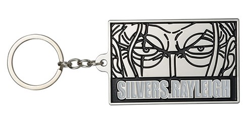 Chaveiro de Metal - Silvers Rayleigh - One Piece - Ichiban Kuji (G Prize) - PRONTA ENTREGA
