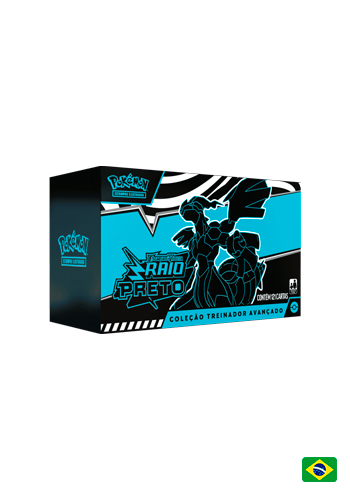 Pokémon TCG - Box Treinador Avançado - Escarlate e Violeta 10.5 - Raio Preto - COPAG (PT-BR)