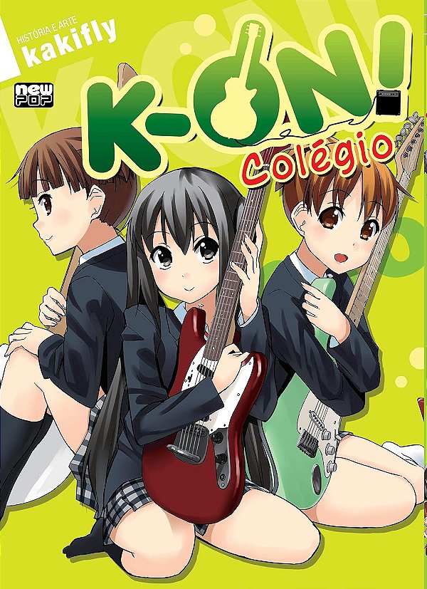 Mangá K-ON! - Colégio (Volume Único) - Newpop - Lacrado - Novo