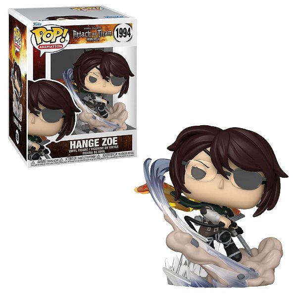 Funko Pop - Attack on Titan - Hange Zoe #1994 - PRONTA ENTREGA