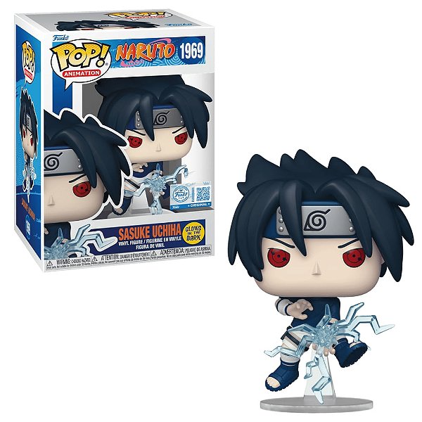 Funko Pop - Naruto - Sasuke Uchiha #1669 (Special Edition - Glows in the Dark) - PRONTA ENTREGA