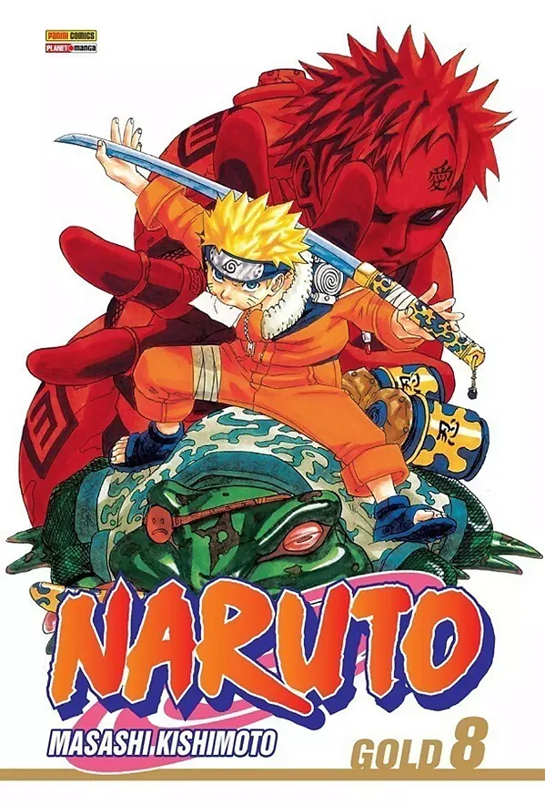 Mangá Naruto Gold - Vol. 08 - Panini - Lacrado - Novo