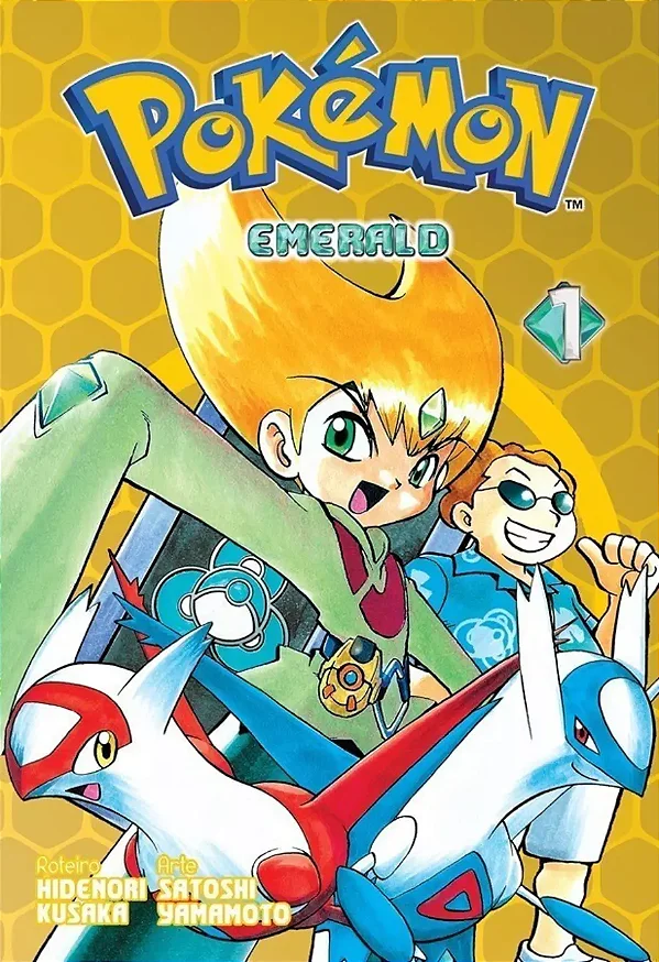 Mangá Pokémon Emerald - Vol. 01 - Panini - Lacrado - Novo