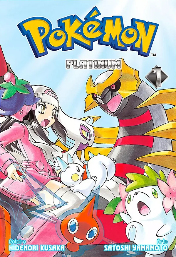 Mangá Pokémon Platinum - Vol. 01 - Panini - Lacrado - Novo