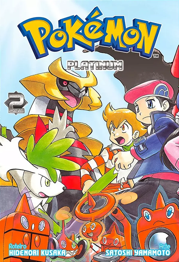 Mangá Pokémon Platinum - Vol. 02 - Panini - Lacrado - Novo