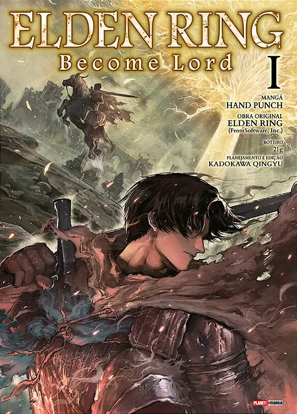 Mangá Elden Ring: Become Lord - Vol. 01 - Panini - Lacrado - Novo