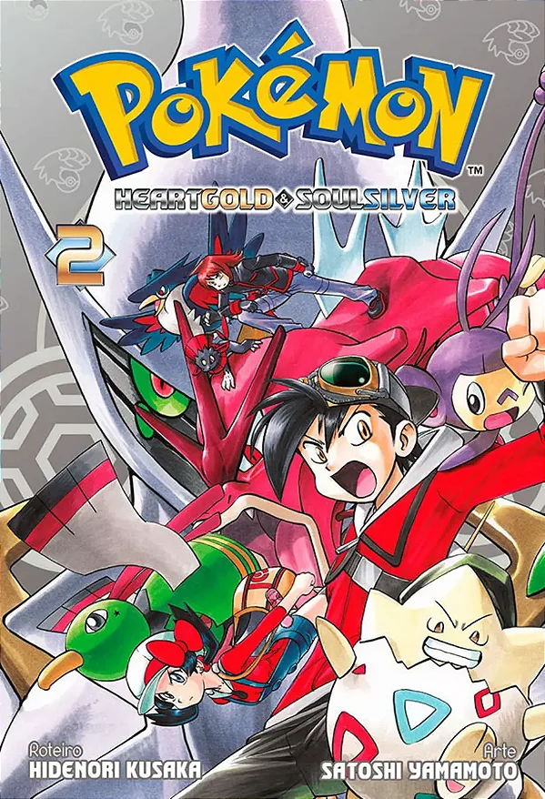 Mangá Pokémon Heartgold & Soulsilver - Vol. 02 - Panini - Lacrado - Novo