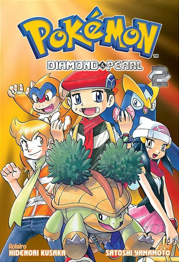 Mangá Pokémon Diamond And Pearl - Vol. 02 - Panini - Lacrado - Novo