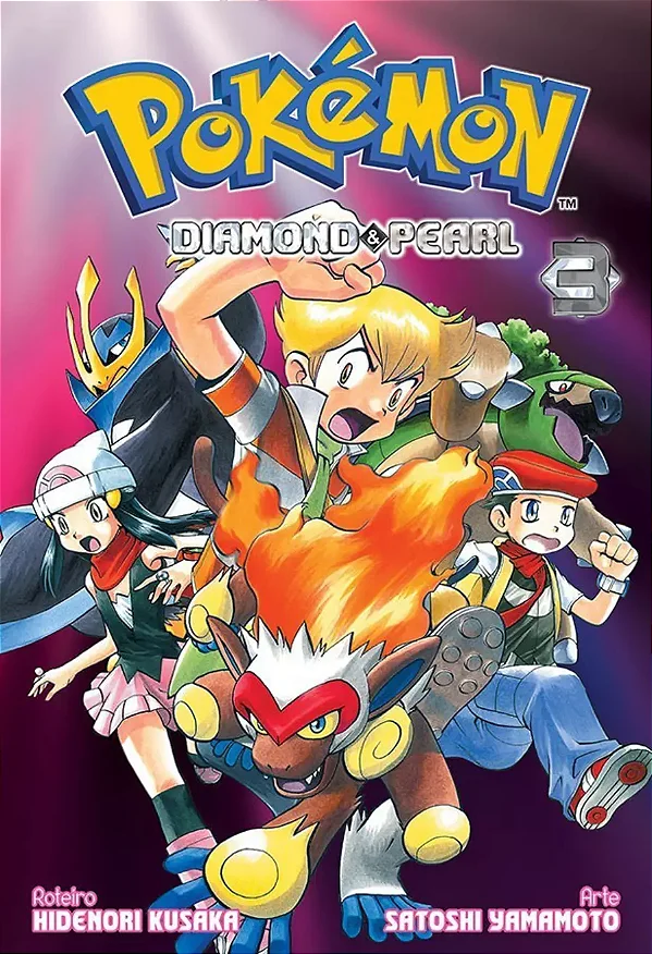 Mangá Pokémon Diamond And Pearl - Vol. 03 - Panini - Lacrado - Novo