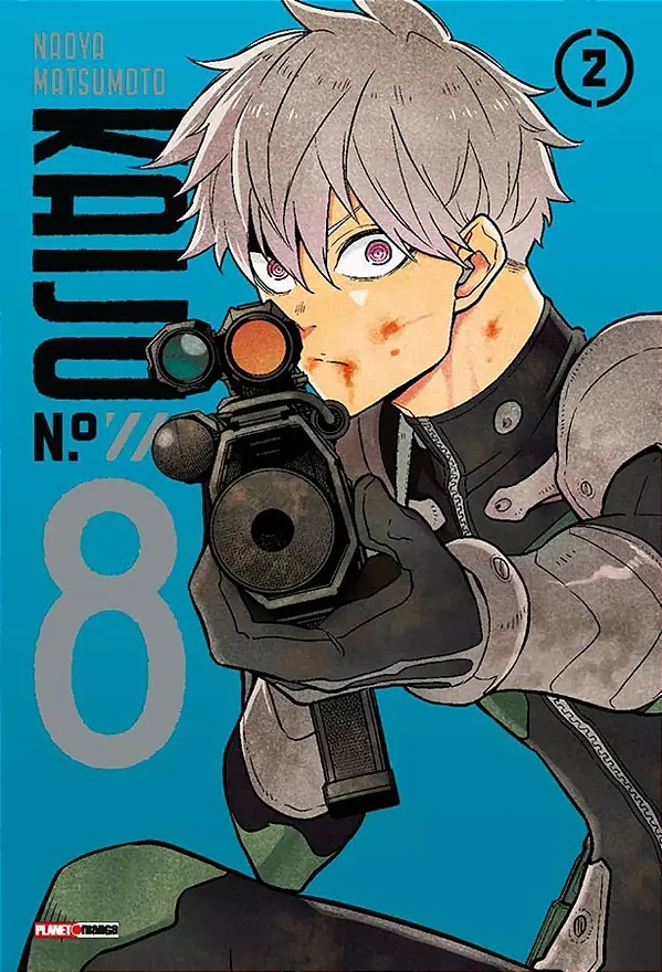 Mangá Kaiju N.° 8 - Vol. 02 - Panini - Lacrado - Novo