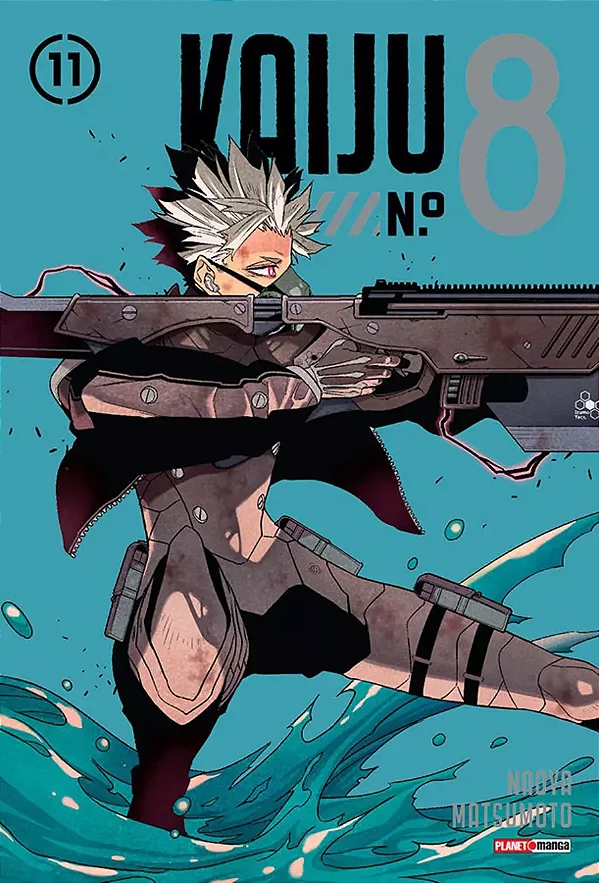 Mangá Kaiju N.° 8 - Vol. 11 - Panini - Lacrado - Novo