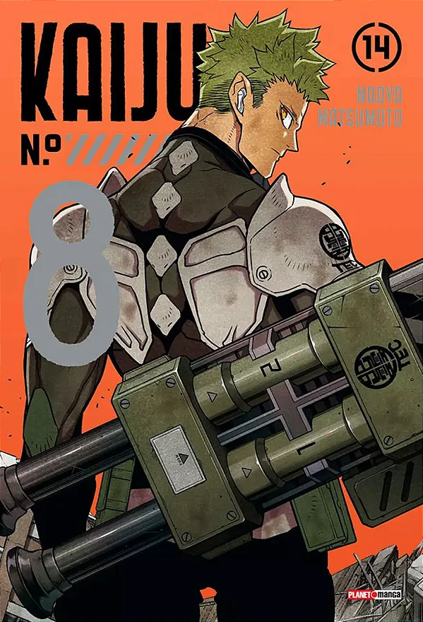 Mangá Kaiju N.° 8 - Vol. 14 - Panini - Lacrado - Novo