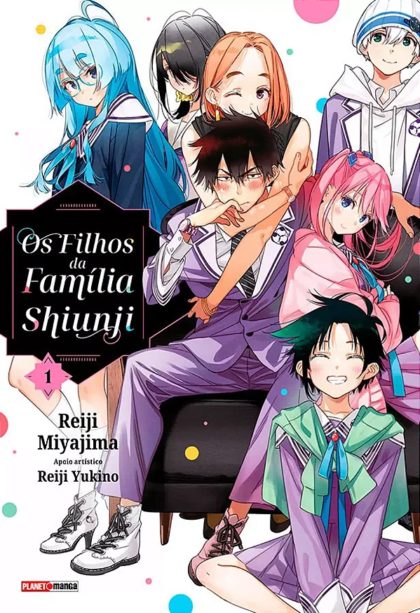 Mangá Os Filhos Da Família Shiunji - Vol. 01 - Panini - Lacrado - Novo