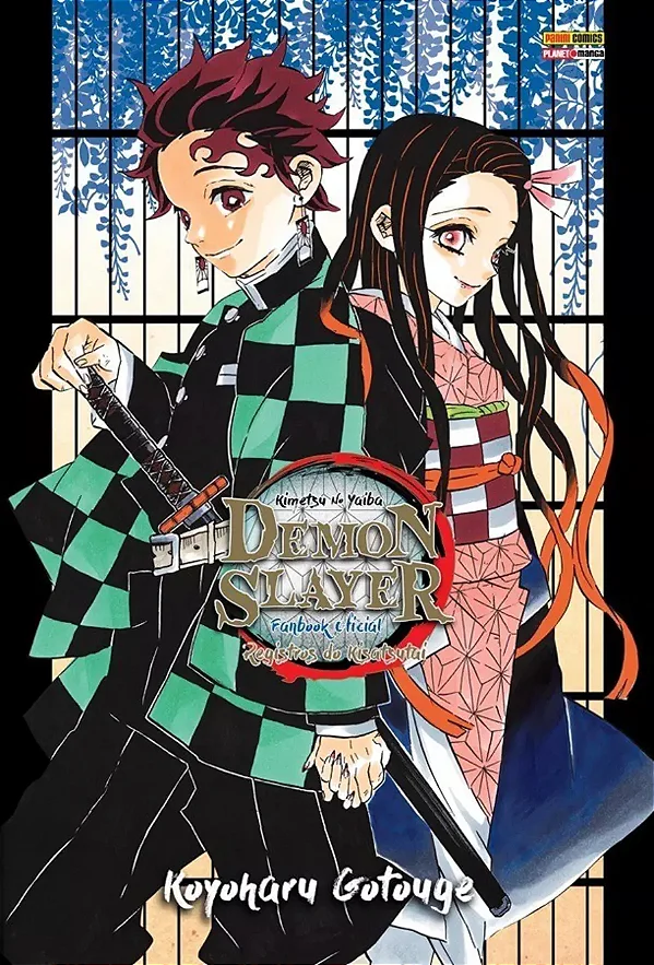 Mangá Demon Slayer (Fanbook Oficial) - Vol. 01 - Panini - Lacrado - Novo