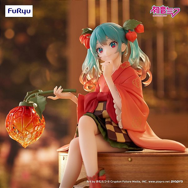 Piapro Characters - Hatsune Miku - Flower Fairy - Noodle Stopper Figure - Hoozuki (FuRyu) - PRONTA ENTREGA
