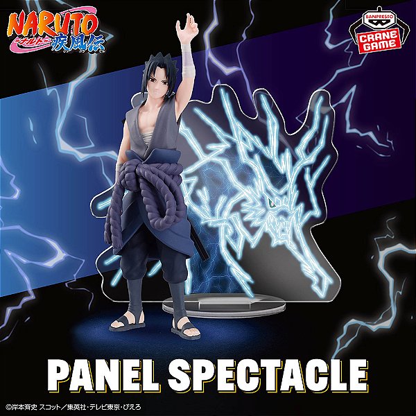 Naruto Shippuuden - Uchiha Sasuke - Panel Spectacle Tenkara Furu Kaminari (Bandai Spirits) - RESERVA