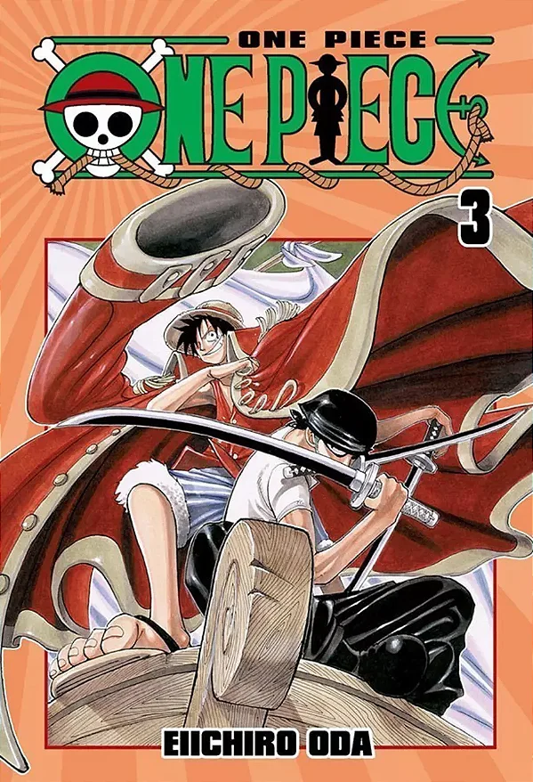 Mangá One Piece - Vol. 03 - Panini - Lacrado - Novo
