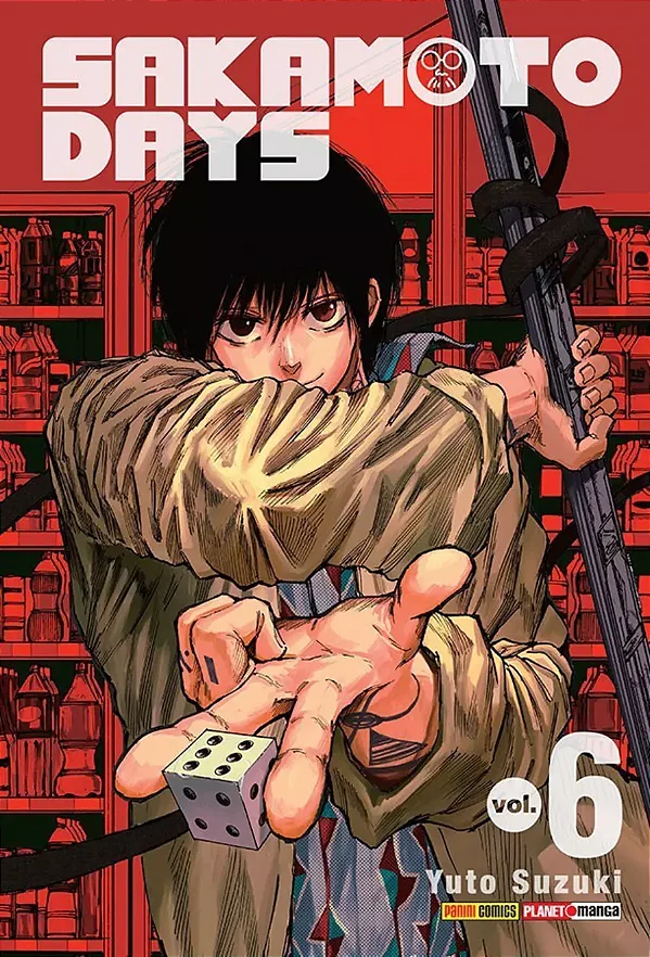 Mangá Sakamoto Days - Vol. 06 - Panini - Lacrado - Novo