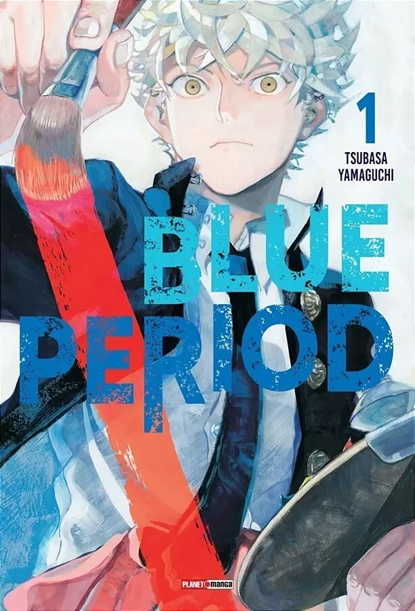 Mangá Blue Period - Vol. 01 - Panini - Lacrado - Novo