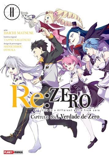 Mangá Re: Zero Capitulo 3 - A Verdade De Zero - Vol. 11 - Panini - Lacrado - Novo