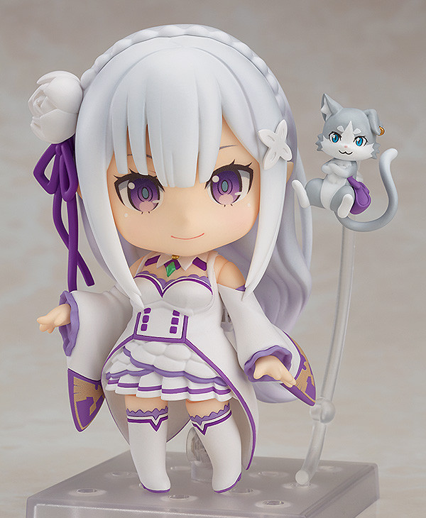 Re:Zero kara Hajimeru Isekai Seikatsu - Emilia - Puck - Nendoroid (#751) (Good Smile Company) - RESERVA
