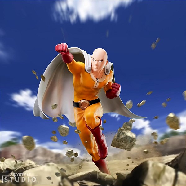 One Punch Man - Saitama - Super Figure Collection (#62) - 1/10 (ABYstyle Studio) - PRONTA ENTREGA